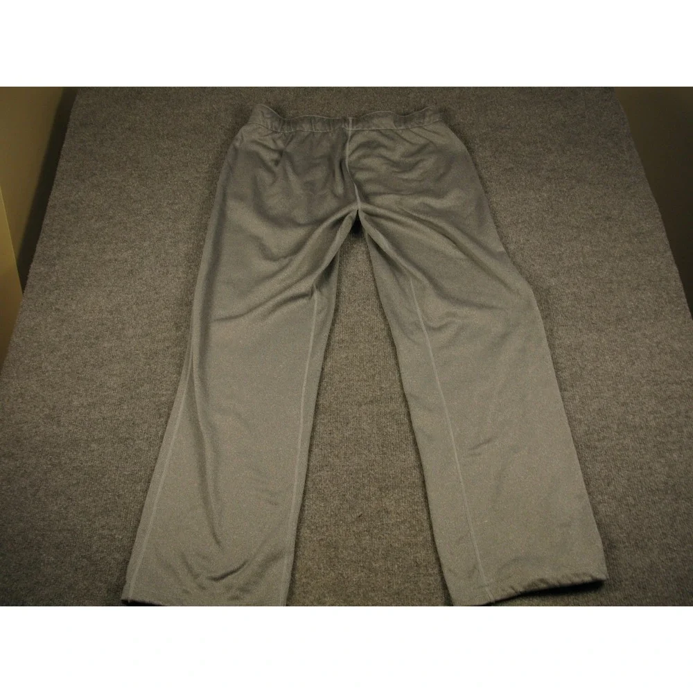 Nike Therma-FIT Men Gray Fleece Sweatpants Joggers Size L Pockets Athletic #2200